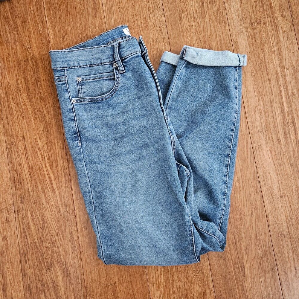 NICOLE MILLER Soho High Rise Skinny Stretchy Soft Jeans Size 14 NWT